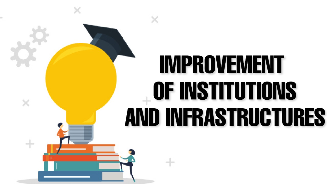 Improvement of Institutions and Infrastructures